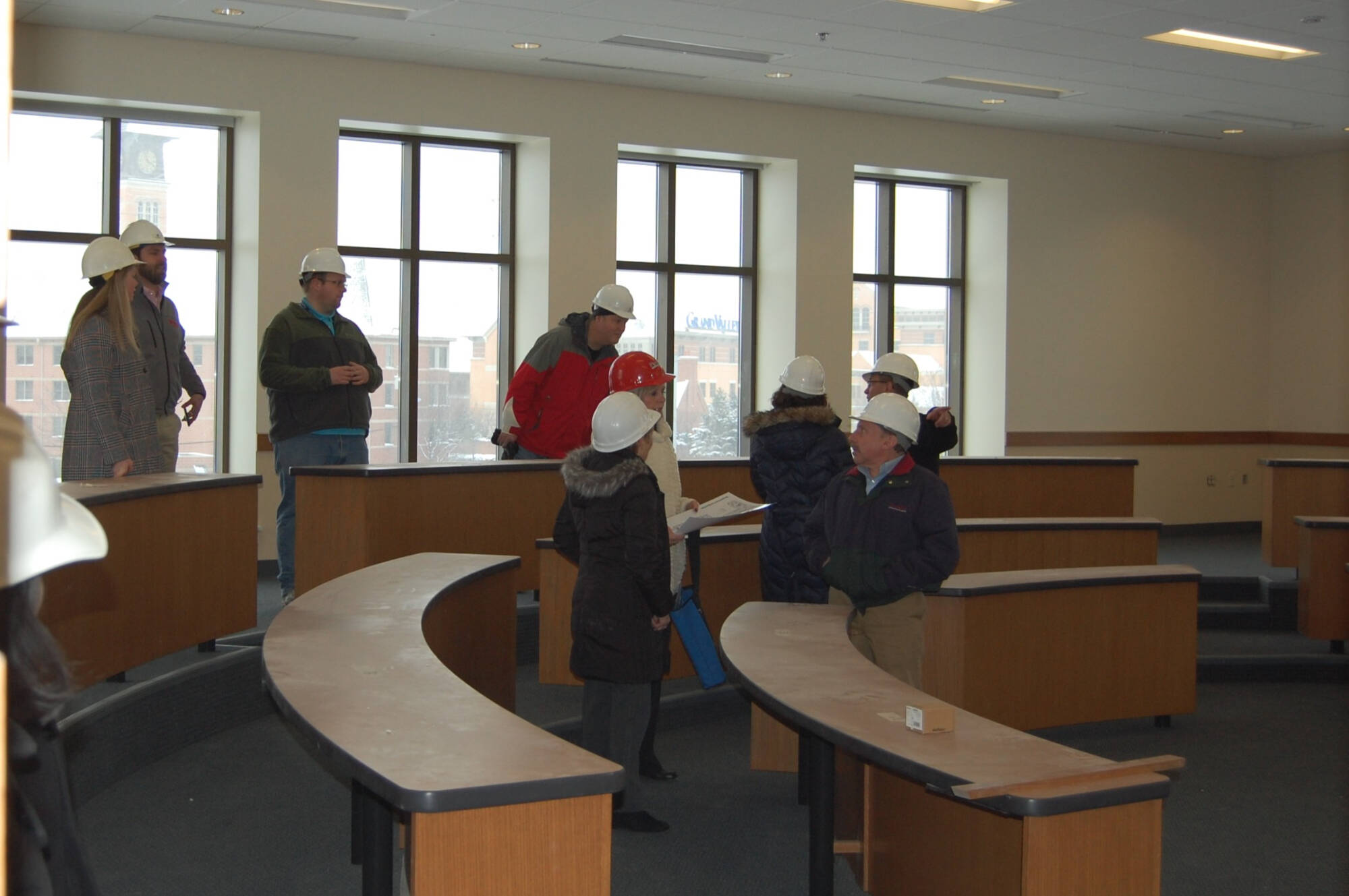Construction of Seidman College of Business
